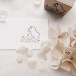 msbulat Rubber Stamp - Look for a garden of joy