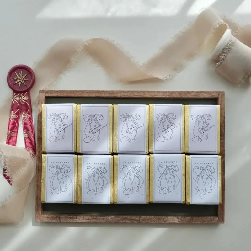 Lovely Ribbon Rubber Stamp