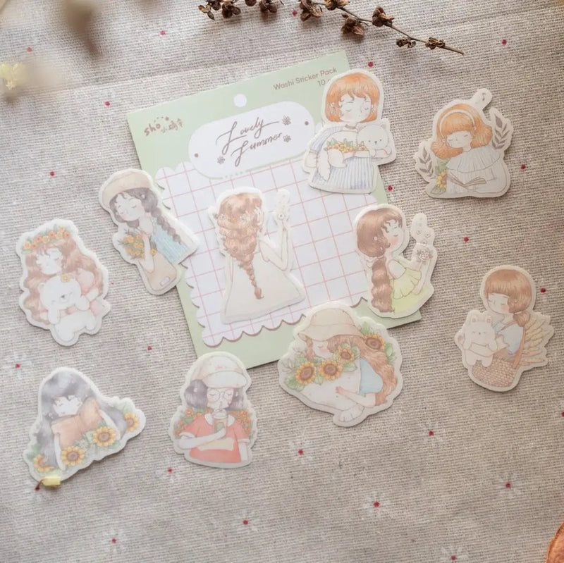 shō Little Happiness Sticker Pack - Lovely Summer