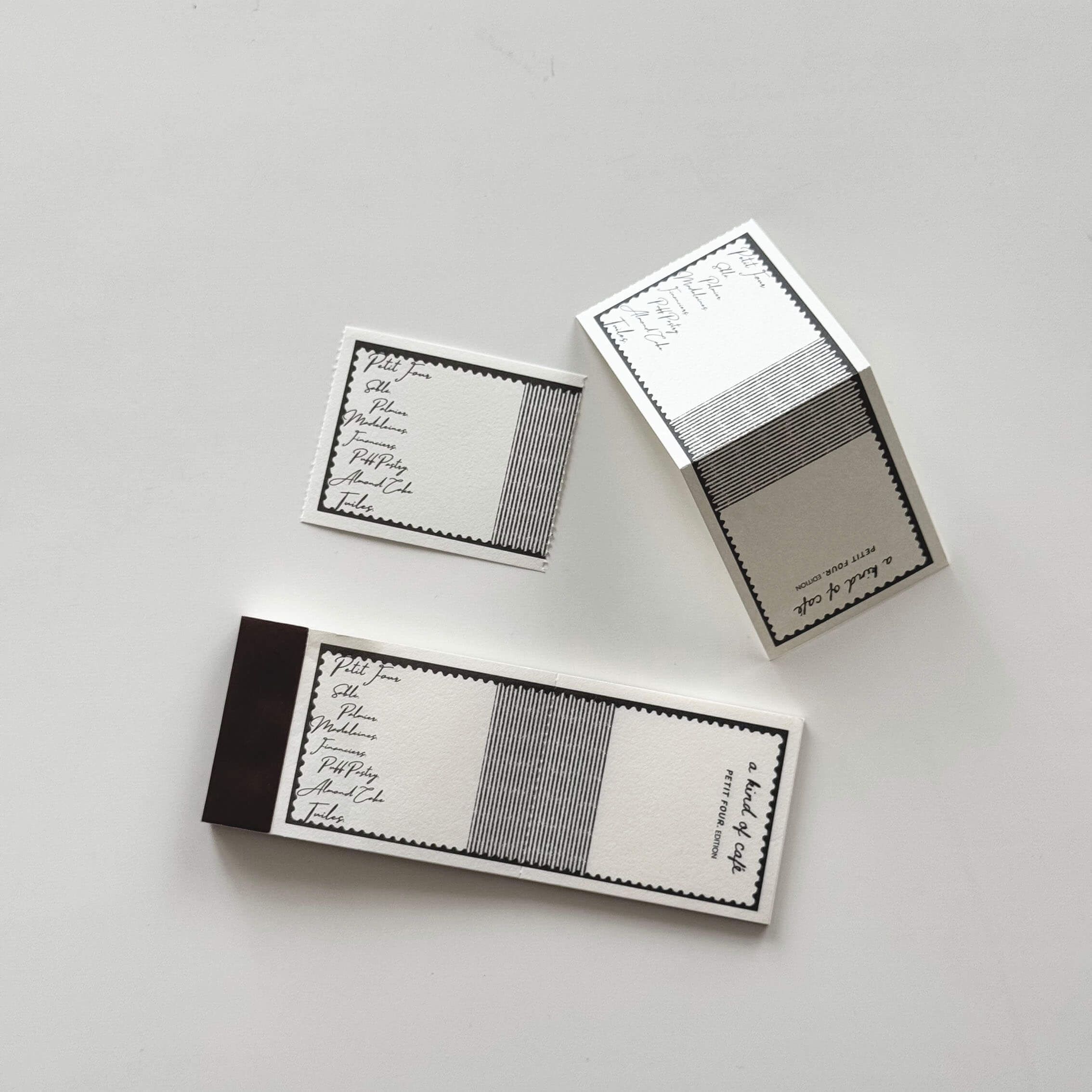 a kind of cafe Perforated Memo Pad | Ticket Notes – Sumthings of Mine