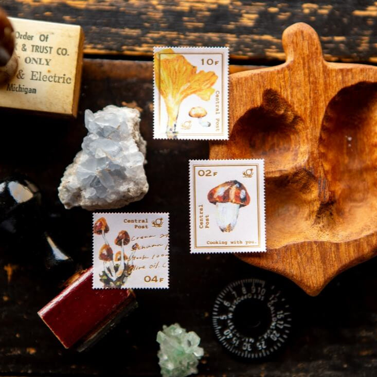 OURS Postage Stickers - Mushroom Recipe