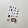 teayou Print-On Stickers - Neko Cafe