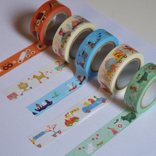 Grid Washi Tape Set, Graph Paper Washi , Washi Tape, Scrapbooking Tape, Journal  Tape, Mask Tape, 10mm Washi Tape, Vintage 