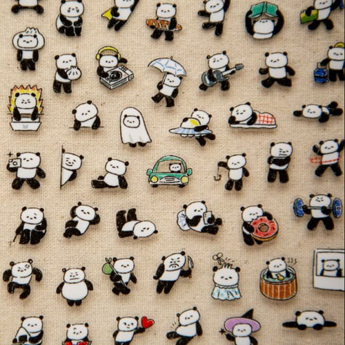 OURS Stickers - PANDA!PANDA!