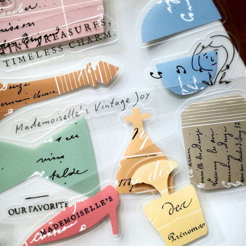 a kind of cafe Die-Cut PET Tape | Mademoiselle’s vintage joy