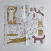 Classiky x Toranekobonbon Paper Napkin - Dog