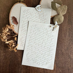 Nove Calligraphy Layering/Background Paper Pack