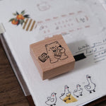 Beary Ordinary Days II Rubber Stamp