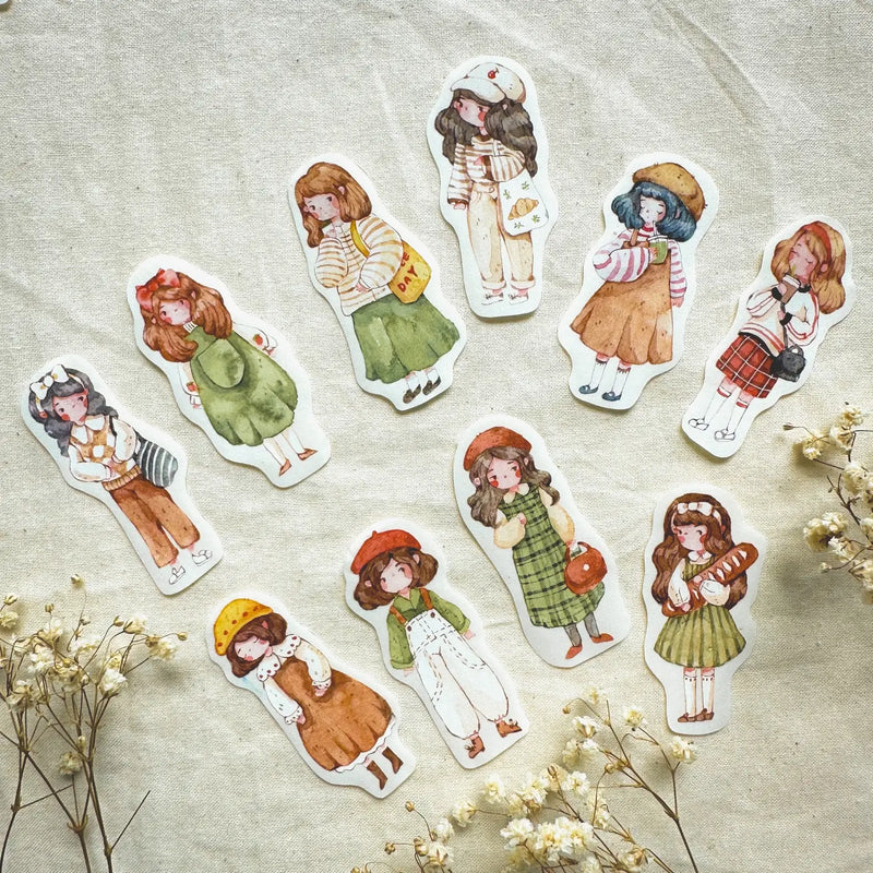 shō Little Happiness Sticker Pack - Perfect Day for Coffee
