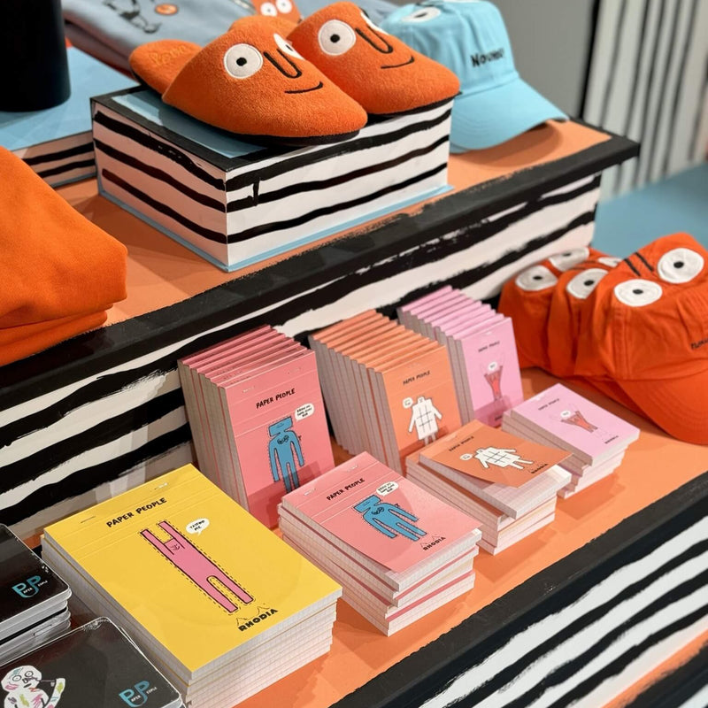 Rhodia x Jean Jullien 90th Anniversary Limited Edition Stapled Notepad // No.12