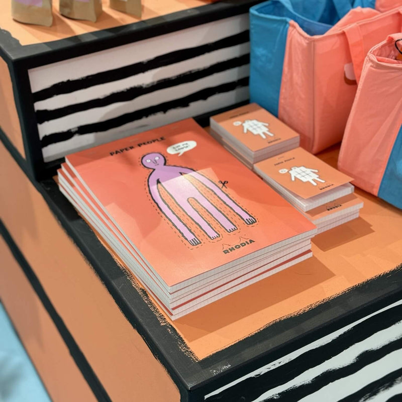 Rhodia x Jean Jullien 90th Anniversary Limited Edition Stapled Notepad // No.12