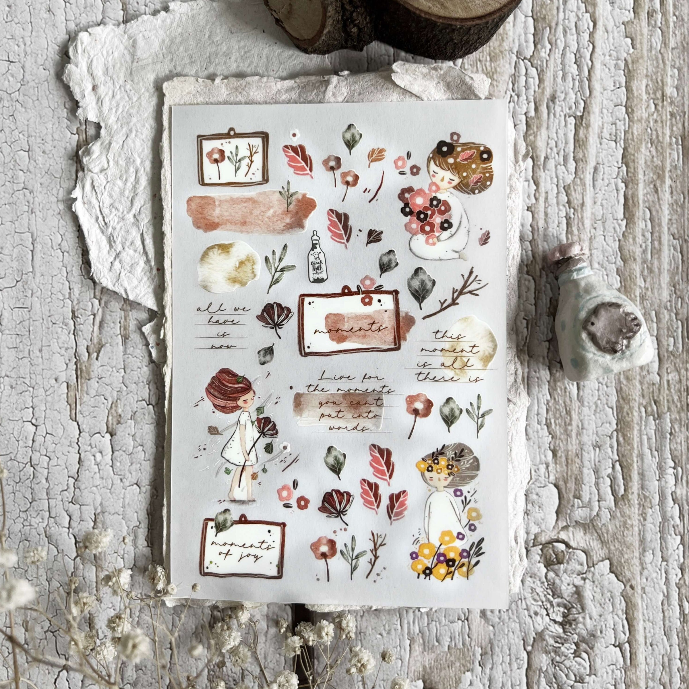 Family Project Sticker Black Milk Project Sticker Set - Moments II – Sumthings of Mine