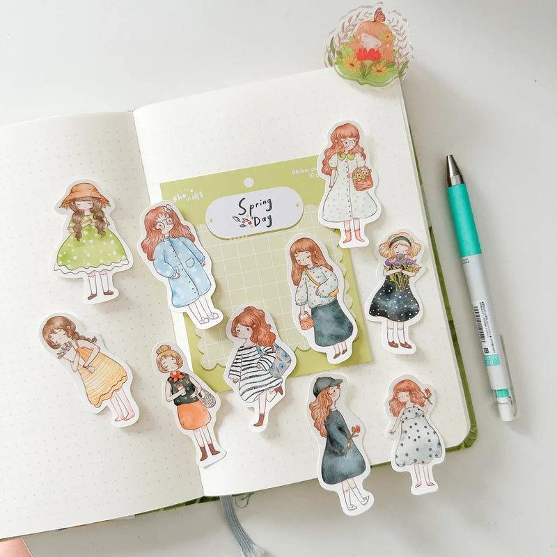 shō Little Happiness Sticker Pack - Spring Day