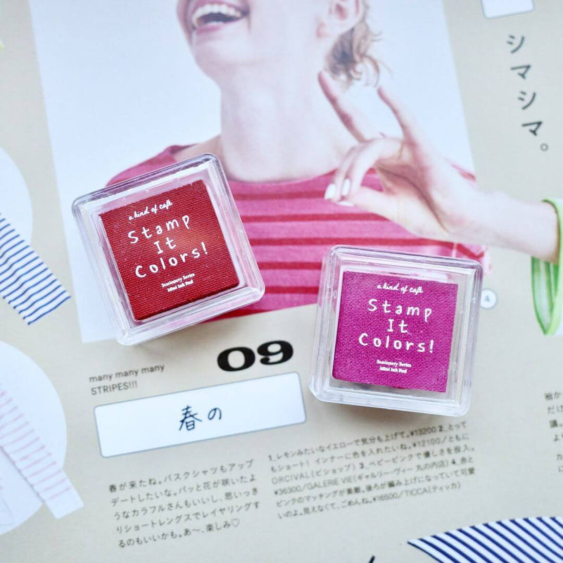 a kind of cafe Mini Ink Pad | Stamp It Colors {Red}
