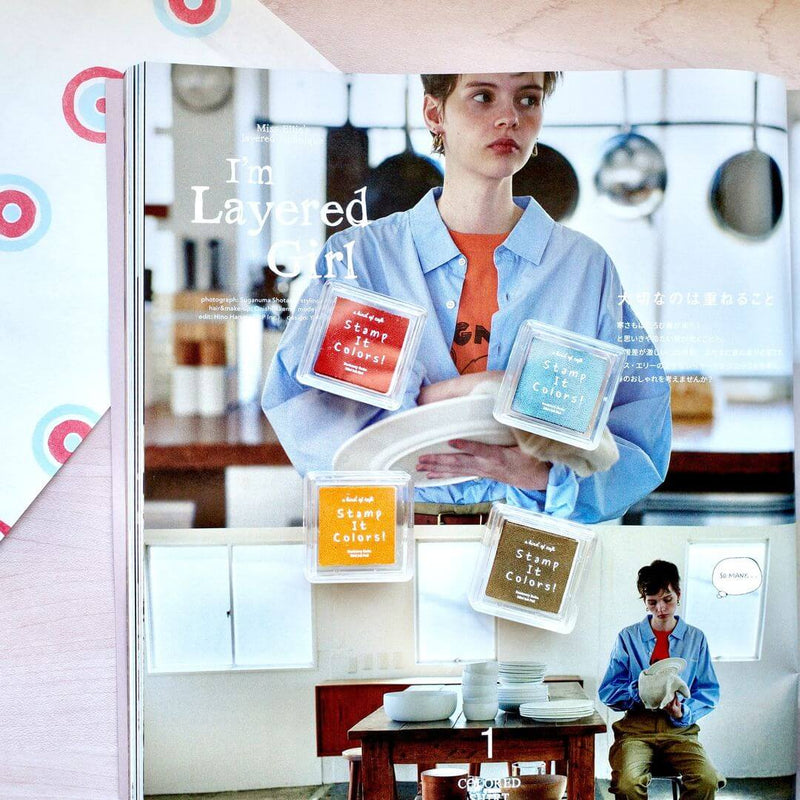 a kind of cafe Mini Ink Pad | Stamp It Colors {Red}