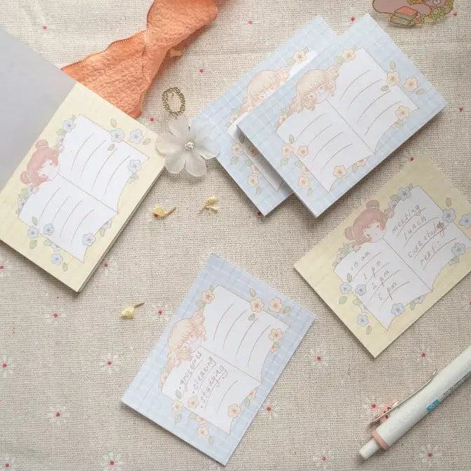 shō Little Happiness Memo Pad - Summer Books