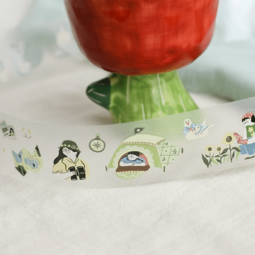 teayou Die-Cut PET Tape: Summer Fairies