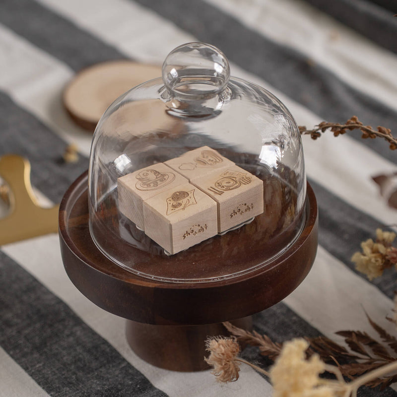 shō Little Happiness Rubber Stamp Set - Tea Time