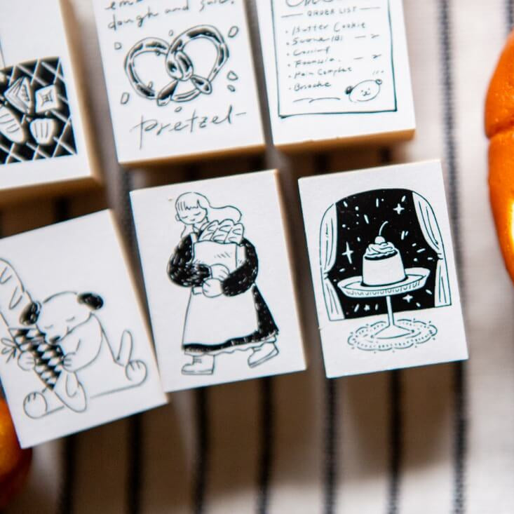 OURS Rubber Stamp - The Gift (Bakery Series)
