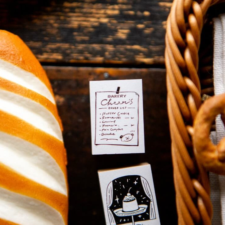 OURS Rubber Stamp - The Gift (Bakery Series)