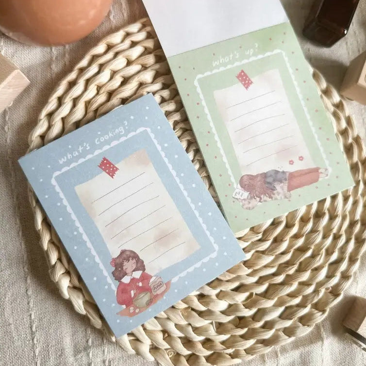 shō Little Happiness Memo Pad - What's Up