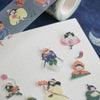 teayou Die-Cut PET Tape: Winter Fairies