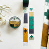 Yoko Inoue Five Elements Washi Tape - Earth (18mm)