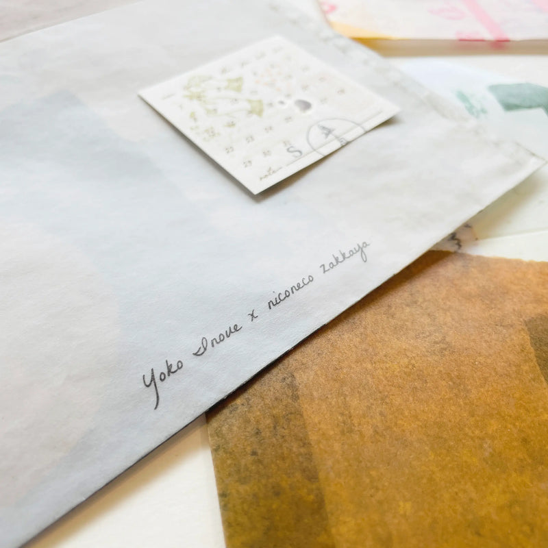Yoko Inoue Five Elements Vellum Envelopes Set