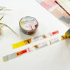 Yoko Inoue Five Elements Washi Tape - Fire (10mm)