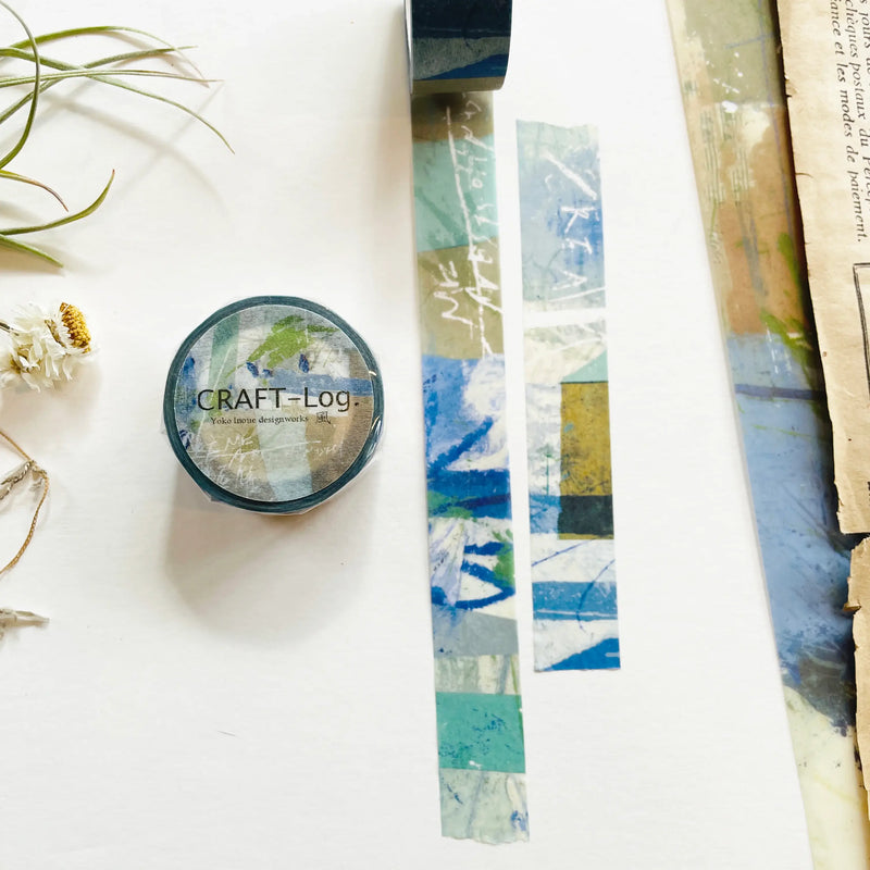 Yoko Inoue Five Elements Washi Tape - Wind (18mm)