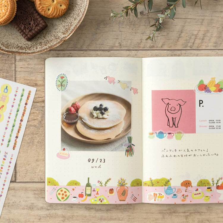 MD Yuru Log 2-Sheet Stickers - My Life