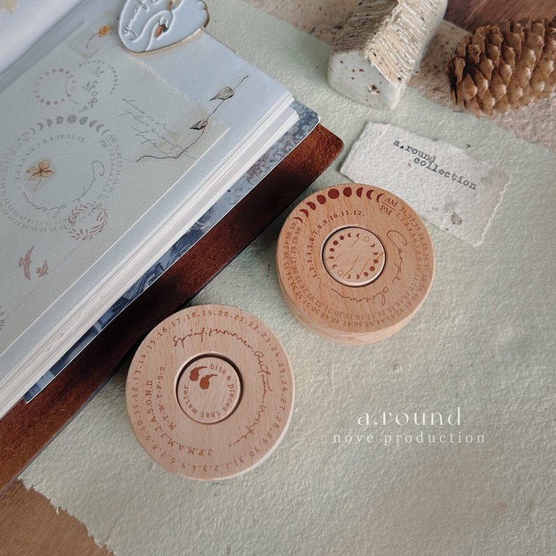 Nove a.round Rubber Stamp Collection