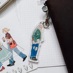 LDV Acrylic Pendant: We move forward happily