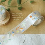 teayou Die-Cut PET Tape: Amelie's Day Trip