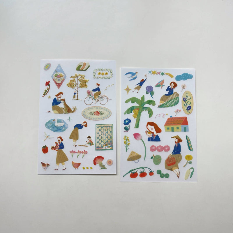 teayou Print-On Stickers - Amelie's Day Trip