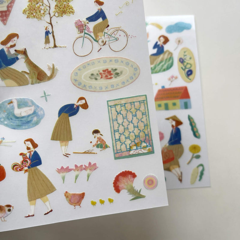 teayou Print-On Stickers - Amelie's Day Trip