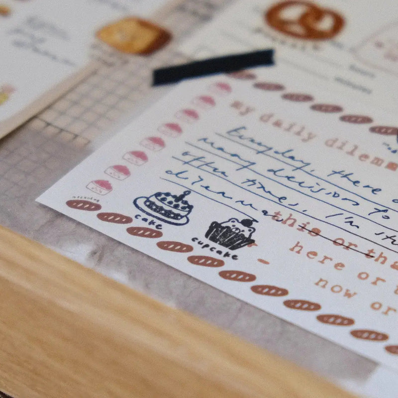 Bearkery Rubber Stamp Set