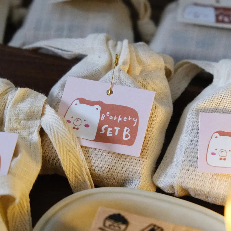 Bearkery Rubber Stamp Set