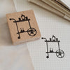 Yeoncharm Rubber Stamp - Bar Chart