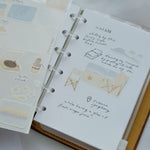 Beach & Breeze Washi Sticker
