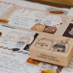 Bakery Bear Rubber Stamp