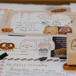 Bakery Bear Rubber Stamp