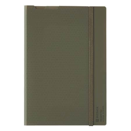 Kokuyo Bizrack Bi-Fold Document File - Dark Green