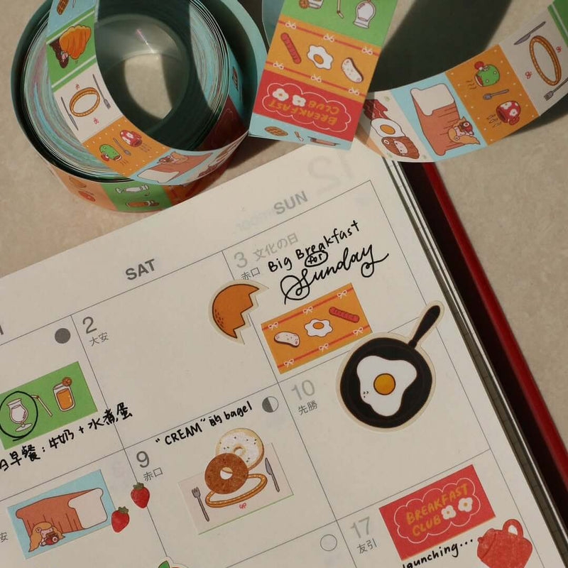 shō Little Happiness Sticker Label - Breakfast Club