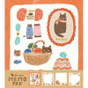 Furukawashiko Memo Pad - Yarn and Cat