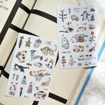 Pion Die-Cut Stickers: Cat Girl