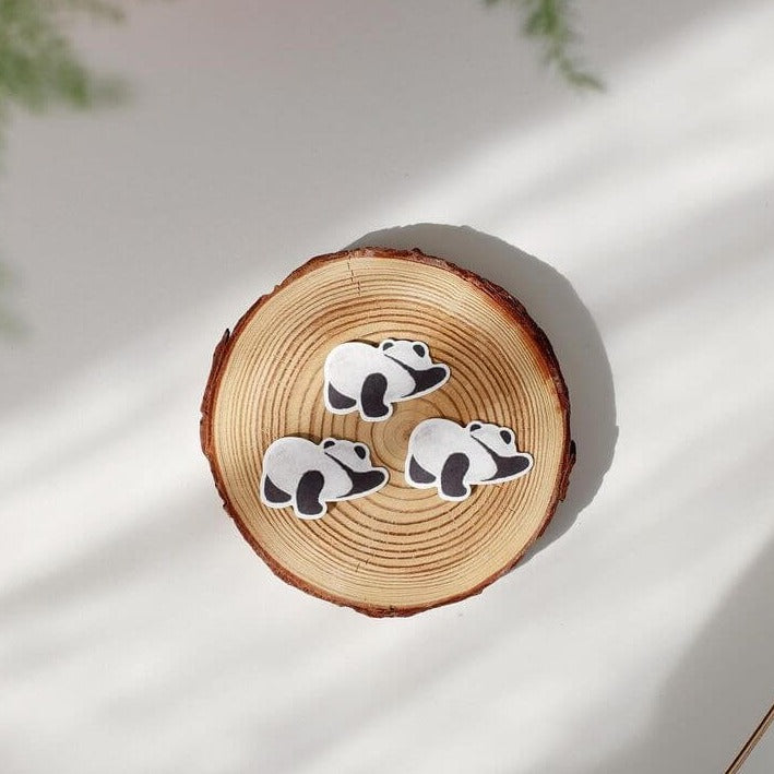 Suatelier Cereal Stickers - baby panda