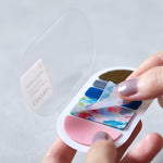 COFFRET SQUARE Cosmetic Motif Film Sticker - Pink Float (COFS004)