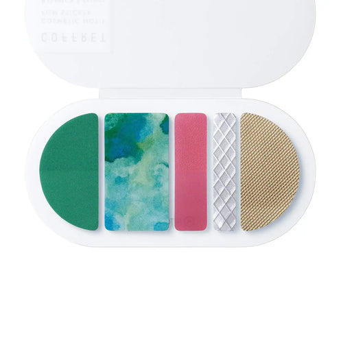 COFFRET ROUND Cosmetic Motif Film Sticker - Forest Green (COFR002)