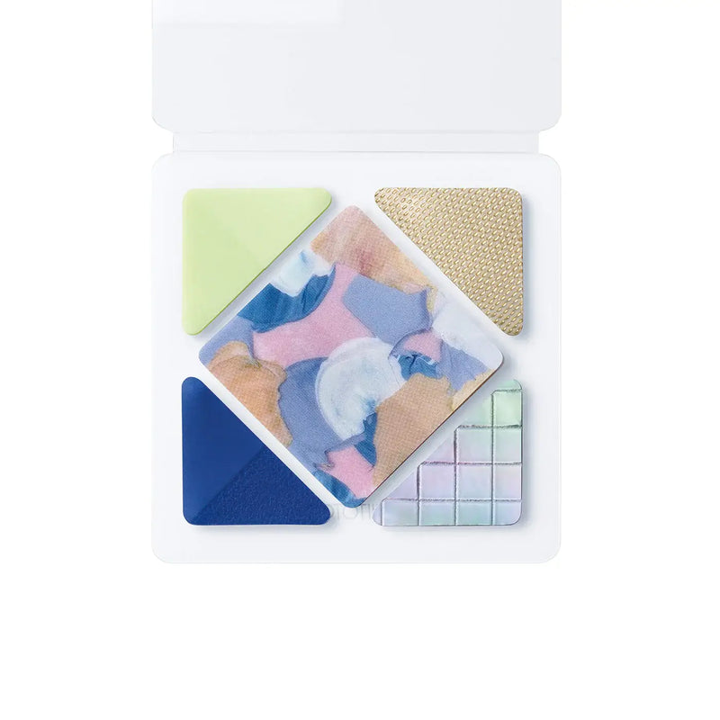 COFFRET SQUARE Cosmetic Motif Film Sticker - Chiffon Yellow (COFS003)